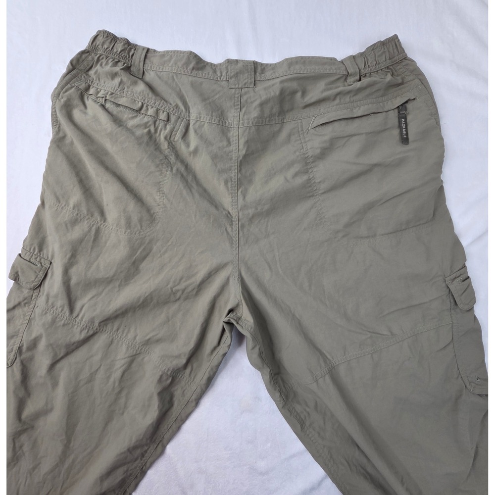 Columbia Cargo Pants Mens XL Green Excellent Titanium Hiking Outdoor TM8285 - Picture 9 of 9